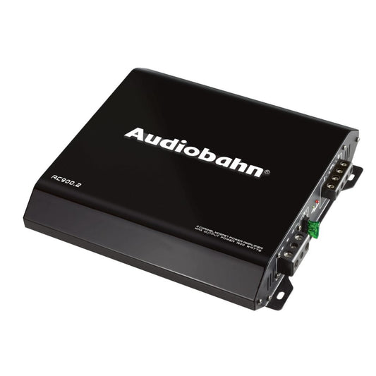 Audiobahn Amplificador de 2 Canales Color Negro