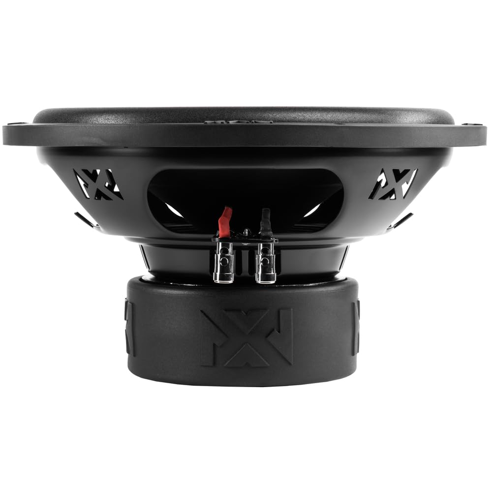 NVX NSW102 Versión 3 (NSW102v3) 1000W Pico (500W RMS) N-Series v3 10" Subwoofer Dual 2-Ohm para Automóvil de 25.4 cm