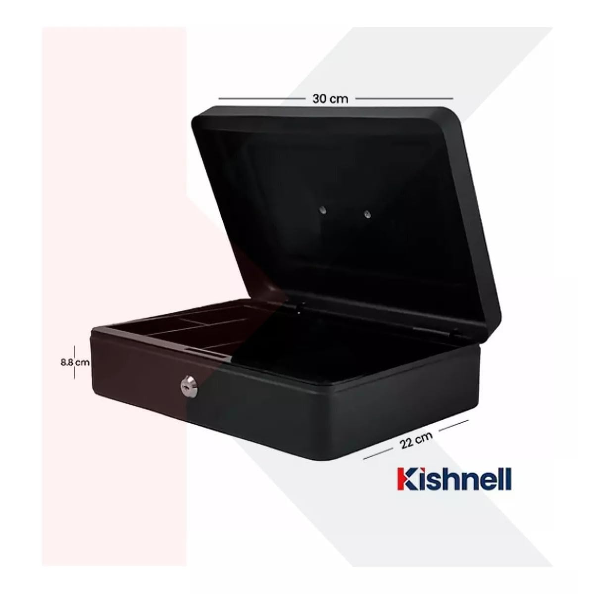 Kishnell | Caja Fuerte Para Dinero Seguridad Portátil Kishnell Nano CB30