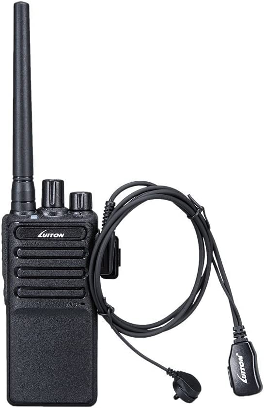LUITON - Juego de 20 audífonos Walkie Talkie con micrófono para BaoFeng Radio Retevis para Baofeng UV-5R BF-888S Arcshell Retevis H-777 RT21 RT22 Kenwood Radio de 2 vías