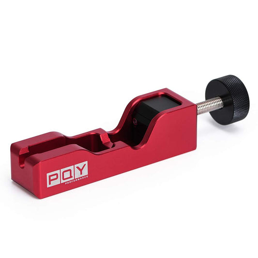 PQY - Herramienta universal para la mayoría de bujías de 10 mm, 12 mm, 14 mm, 16 mm, color rojo