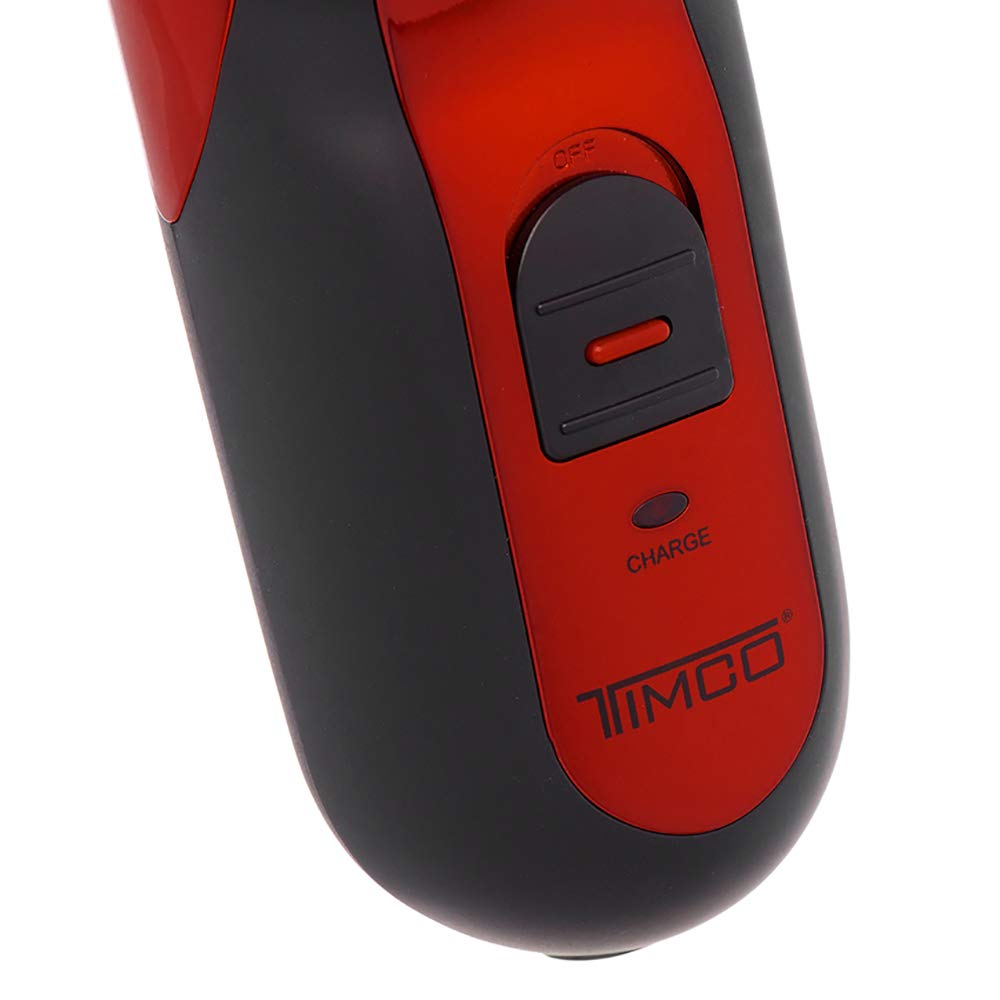 Rasuradora Eléctrica Timco BSK-8900 Negra con 3 Cabezales Independientes y 18 Cuchillas Estándar para Hombre