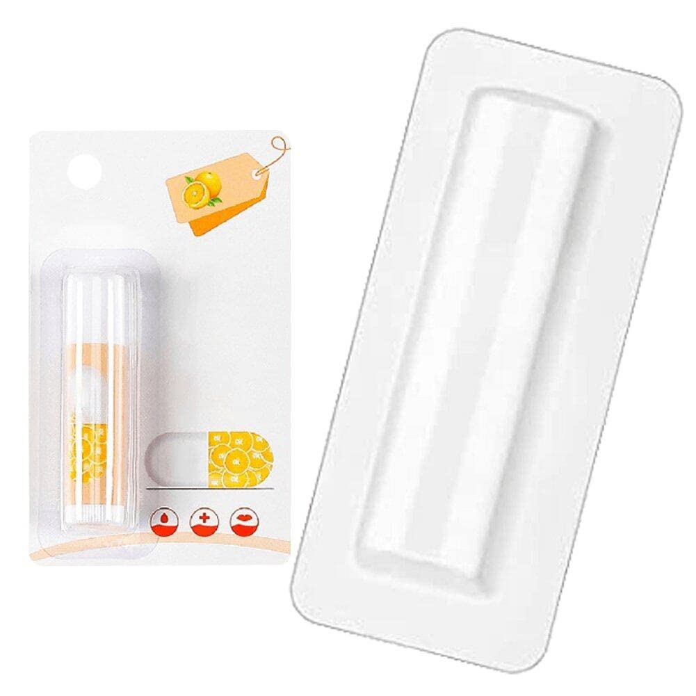 Bálsamos Labiales Impermeables de Plástico Transparente Pack de 50