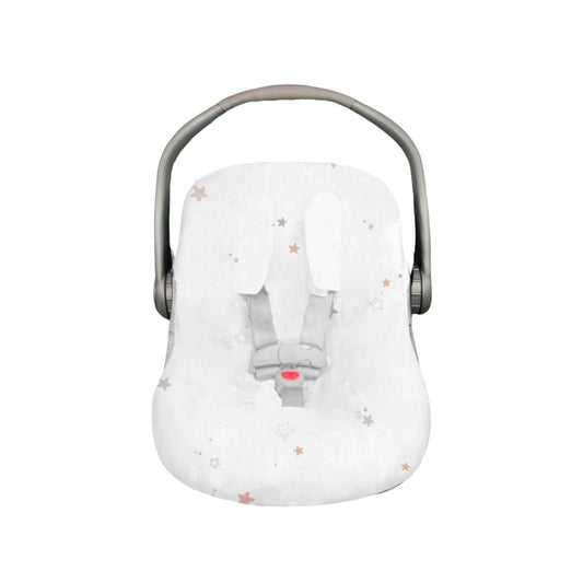 Funda para Porta Bebé Nap Baby Estrellitas Terra ajustable en Algodón Hipoalergénica