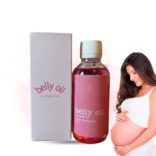 belly oil by oneskin | Aceite Rosa Mosqueta Antiestrías | Aceite para Prevenir y Atenuar las Estrías tras el embarazo | 120ml.
