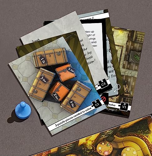Hasbro Gaming Clue Escape: The Midnight Hotel Juego de Mesa, Clue Escape Room Game, 1 Vez Resolver Misterio, Juegos Familiares para Mayores de 10 años, 1 a 6 Jugadores, 90 Minutos Promedio.