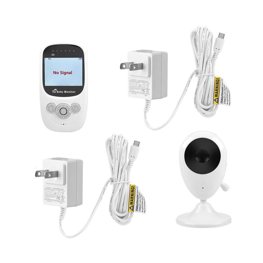 Monitor Digital TMISHION Inalámbrico LCD Visión Nocturna Audio y Video 2.4 GHz para Bebé