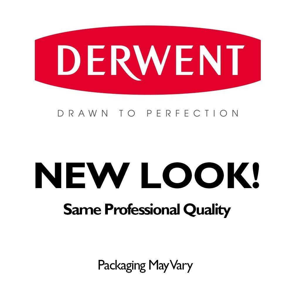 Derwent Colored Drawing Pencils, 5mm Core, Metal Tin, 12 Count (0700671)