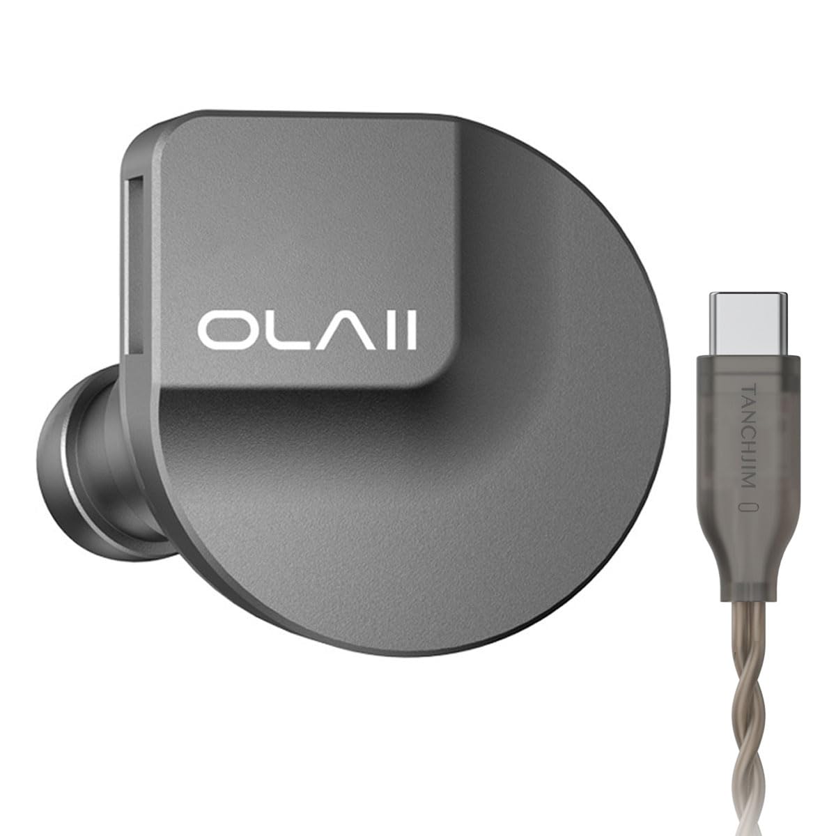 TANCHJIM OLA2 - Monitores internos con cable, auriculares iem ligeros - Tipo C