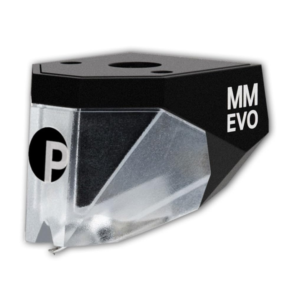 Pro-Ject Debut EVO 2, Tocadiscos audiófilos de próxima generación con brazo de fibra de carbono, selección electrónica de velocidad y cartucho premontado Pick it MM EVO, fabricado en Europa (negro