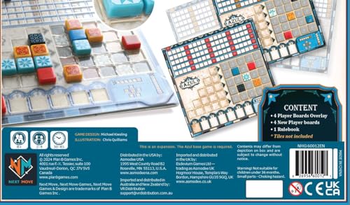 Juego de Mesa Next Move Games Azul Vidrio para 2 a 4 Jugadores