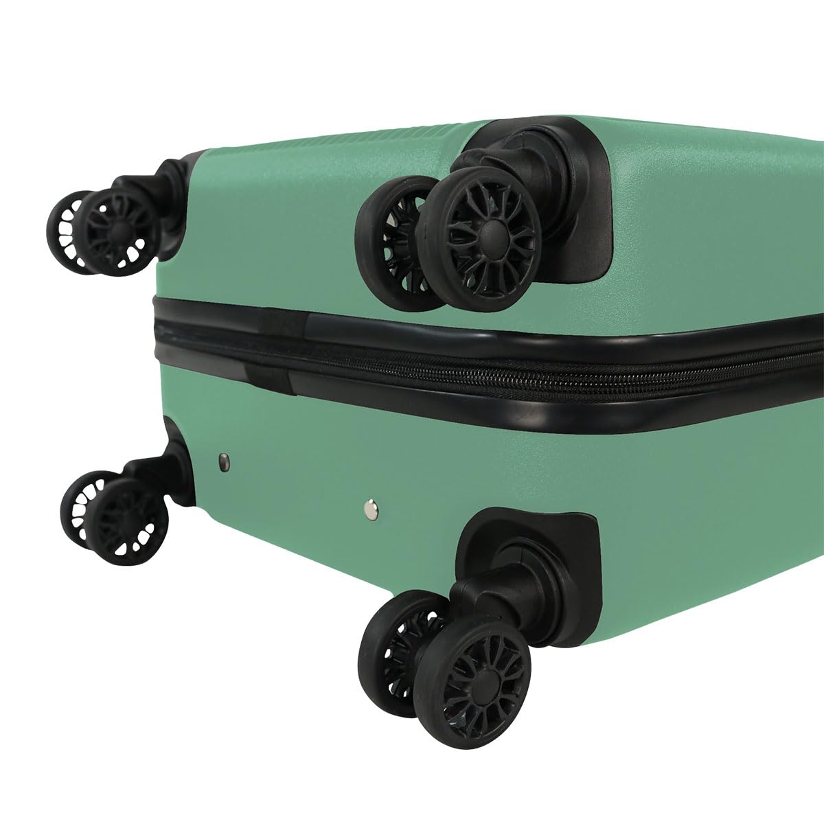 Bagiau Maleta de viaje carry on 20" rígida con 8 ruedas y candado integrado - Color menta