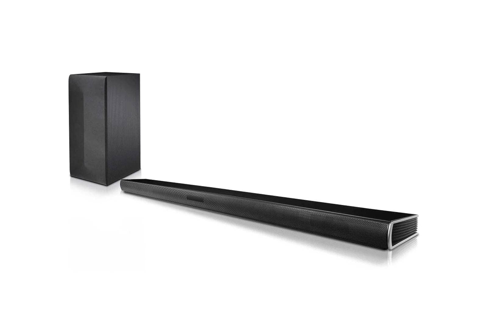 LG Barra de Sonido SLM3D de 2.1 Canales y 300 W con subwoofer inalámbrico y conectividad