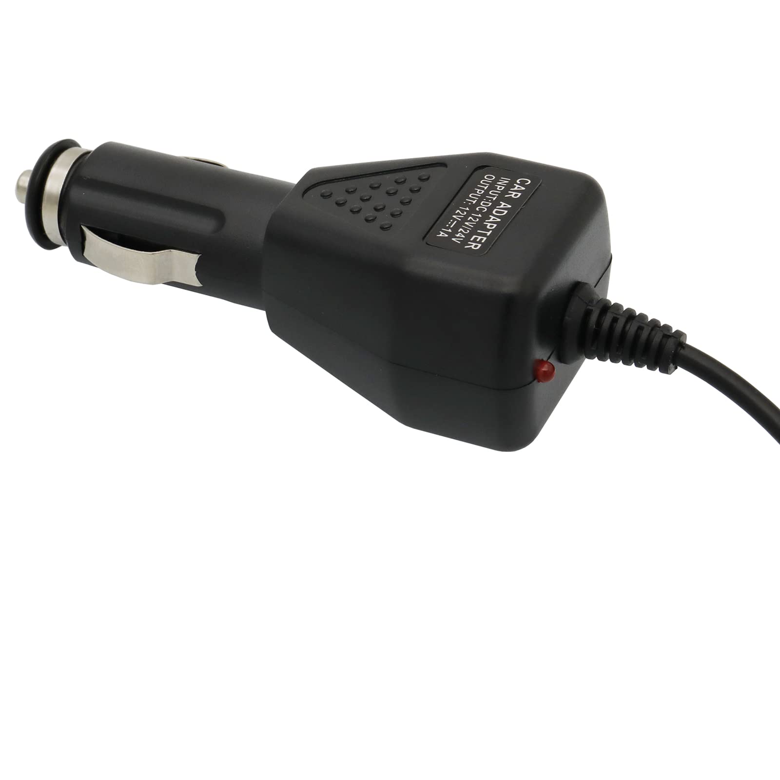 Cable de carga de batería de 12 V/24 V para coche, compatible con Motorola Kenwood Icom Base de cargador