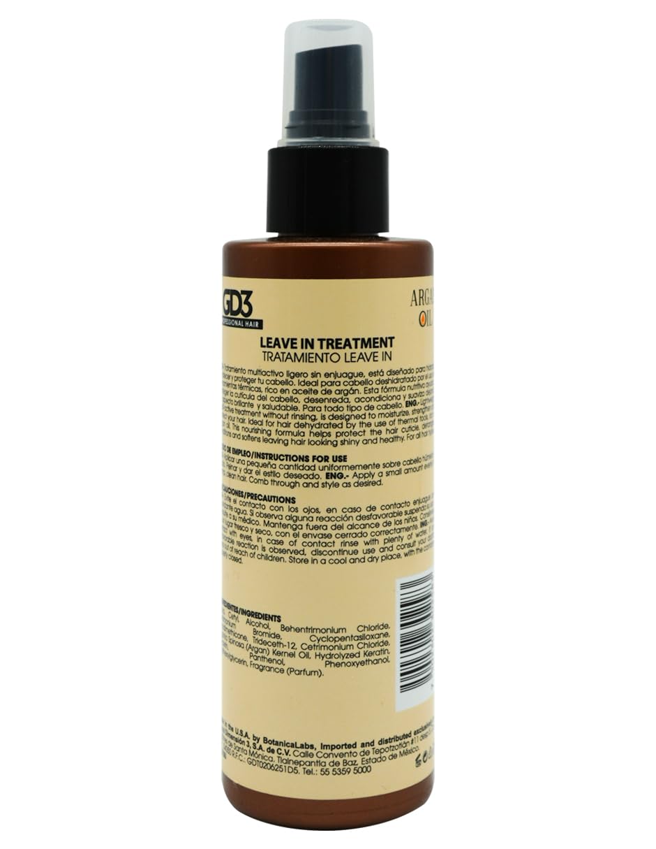 Tratamiento Leave In Cabello Argan GD3 180 ML