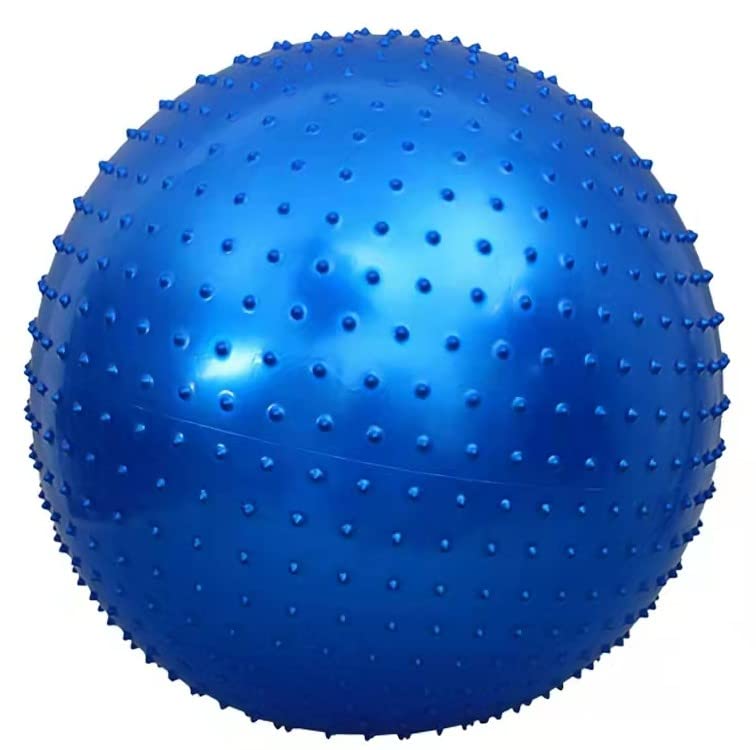 Pelota de Masaje Penepico Hinchable Azul Grande con Picos Táctiles para Niños