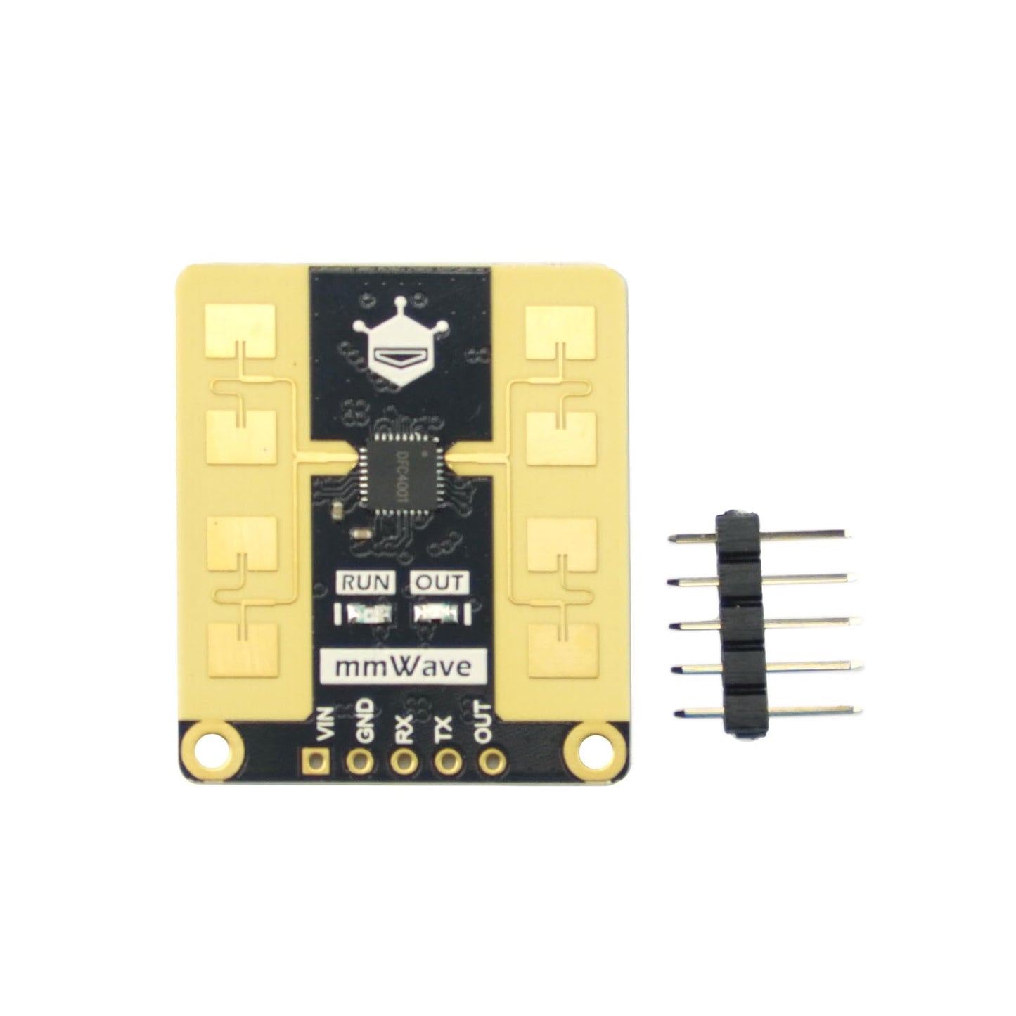 DFROBOT mmWave C4001 Sensor de detección de presencia humana de 24 GHz (25 metros, UART)