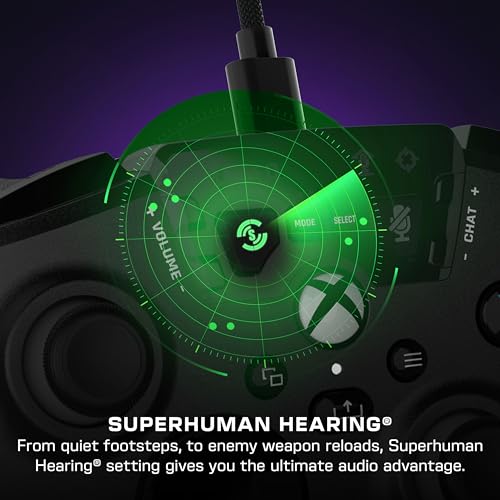 Control Alámbrico Turtle Beach Recon Negro para Xbox Series X, Xbox Series S, Xbox One y Windows 10