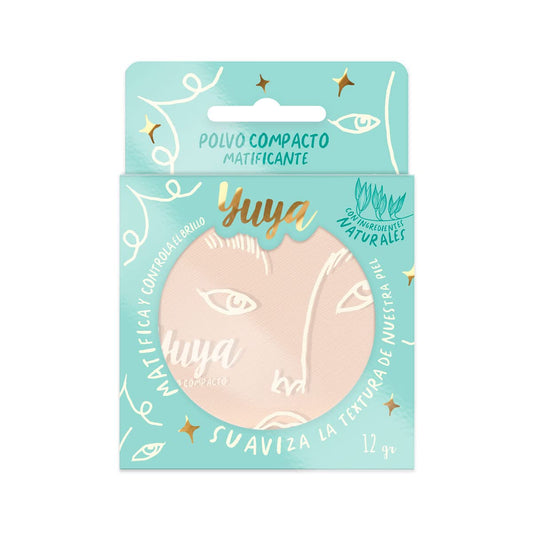 Yuya Polvo compacto matificante PC03, 12g…