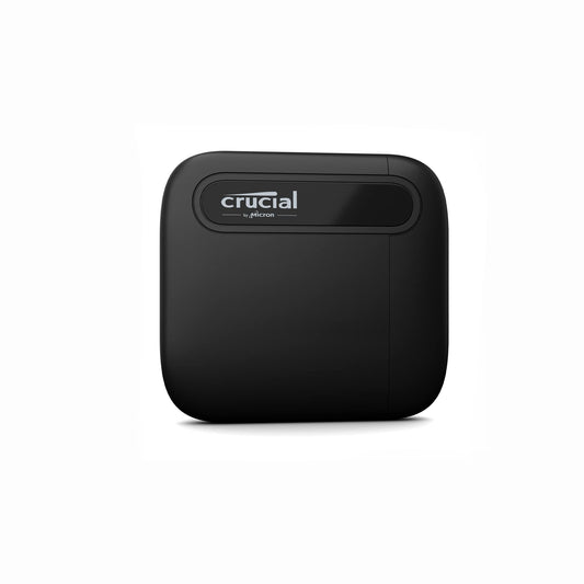 Crucial X6 - SSD portátil de 4TB, hasta 800MB/s, USB 3.2, Unidad Externa de Estado sólido, USB-C – CT4000X6SSD9