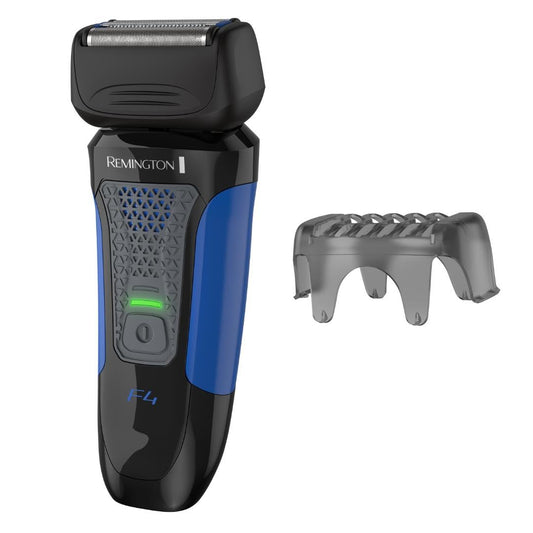Afeitadora Eléctrica Remington Serie Comfort Azul con Recortadora Emergente para Hombre