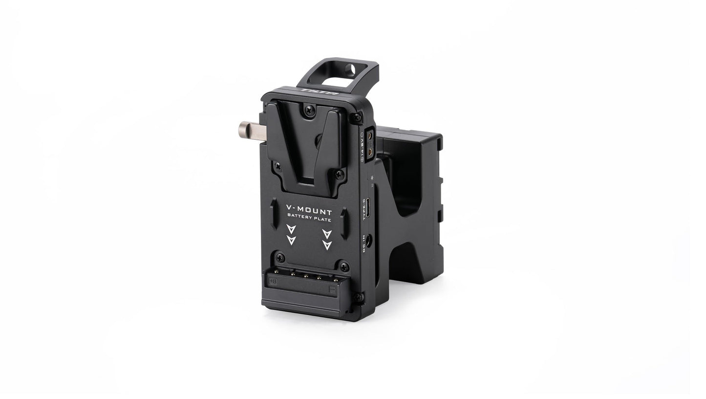 Tilta Battery Plate for Sony FX6 - V Mount | Power Outputs and Secure Connection | Compatible with Any V-Mount Battery
