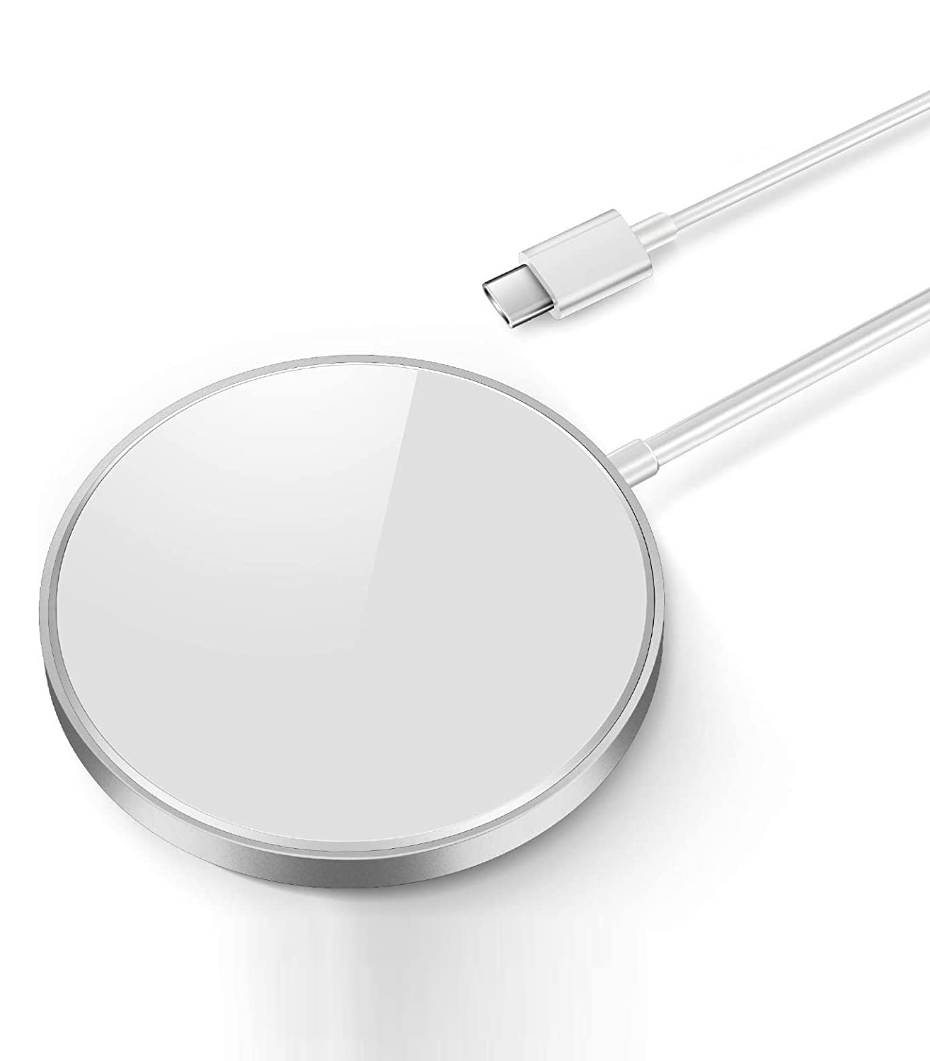 Cargador Inalámbrico YOU ER MEI Magnético 15W Compatible Con MagSafe para iPhone 14 Pro MAX y Mini