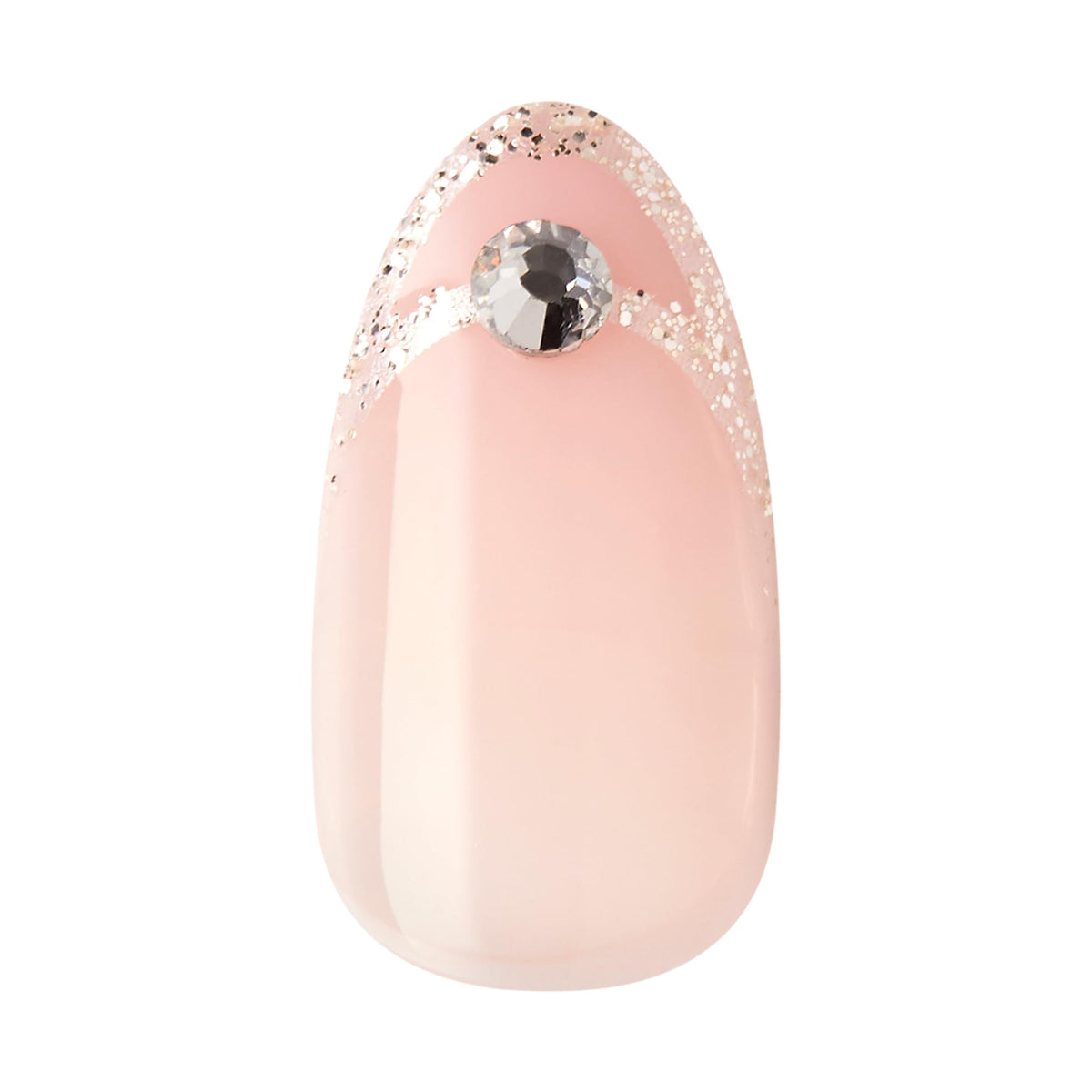 KISS imPRESS - Manicura a presión de alta calidad, colección All My Love, rosa, Aurora, forma media y almendra, fácil de aplicar, súper sujeción, a prueba de astillas, a prueba de manchas, sin tiempo