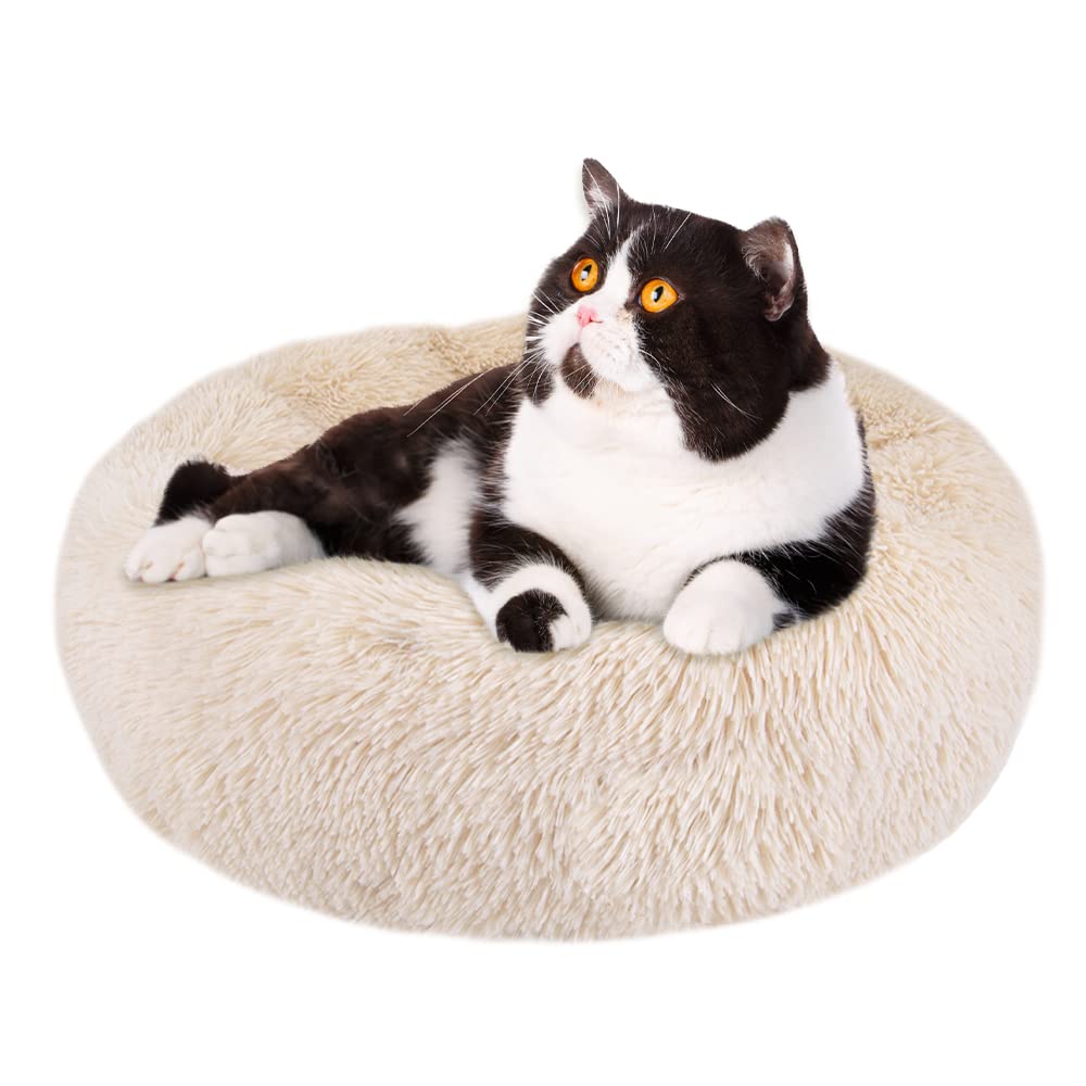 Cama de Mascota SlowTon Mediano Pequeño Felpa Súper Suave Antideslizante Impermeable para Perro y Gato