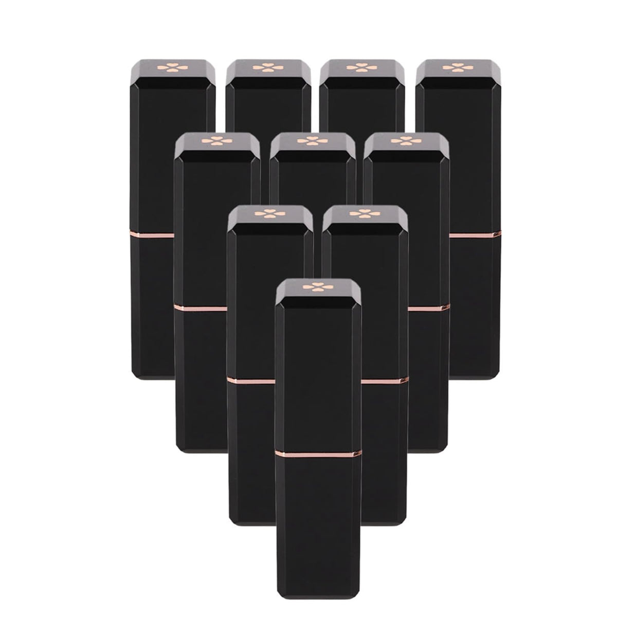 10pcs Contenedor de Labiales, Mini Contenedor de Labial, DIY Tubo de Brillo Labial Vacio, Tubos para Labiales Vacios, Tubo de Lapiz Labial