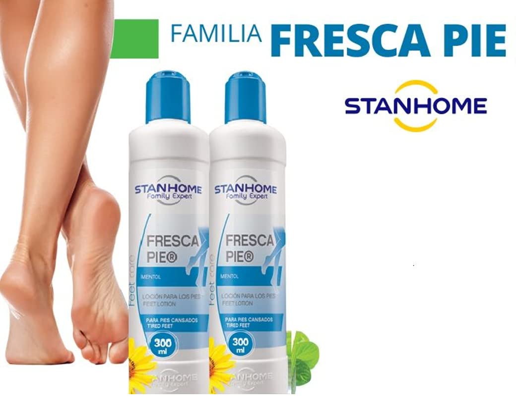Lorelis Lab STANHOME Fresca Pie 930 ml. Crema para pies cansados. ¡El descanso que tus piernas siempre soñaron! Loción relajantes para pies y piernas cansados. Conoce el poder de la castaña de indias, disfruta de los efectos del mentol y siente los enorme