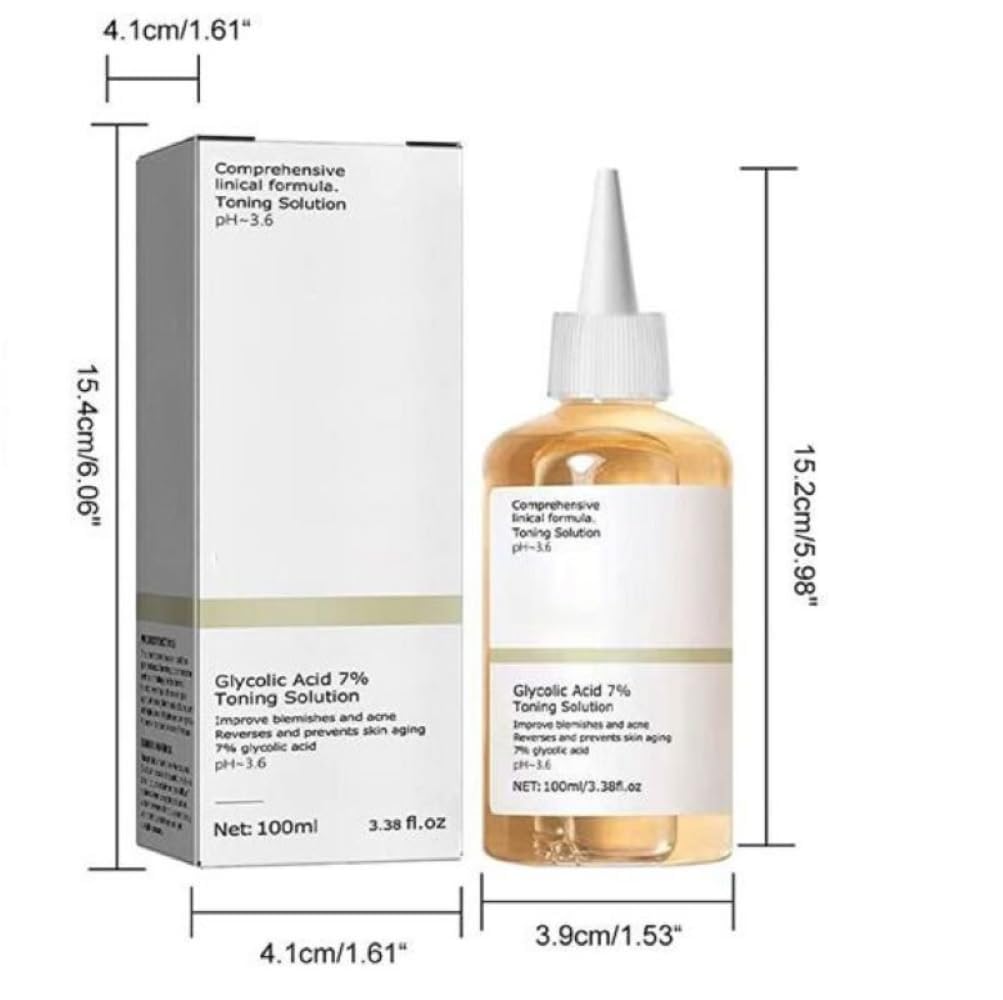 Tónico Facial The Ordinary Ácido Glicólico para Rejuvenecer y Exfoliar la Piel