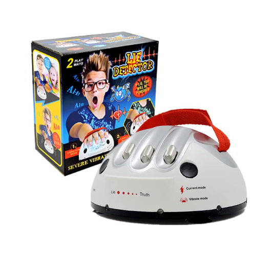 YUDONG - Detector de mentiras micro eléctrico de choque de actualización, juego de detector de mentiras, prueba de polígrafo, juego de detector de mentirosos interesante para fiestas y consolas de