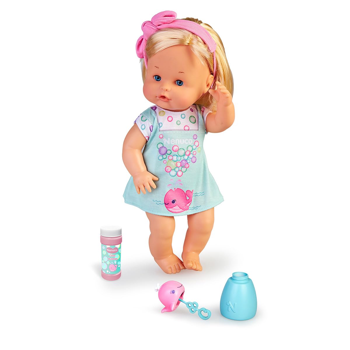 Muñeca Nenuco Rubia 35 cm con Accesorios para Niña