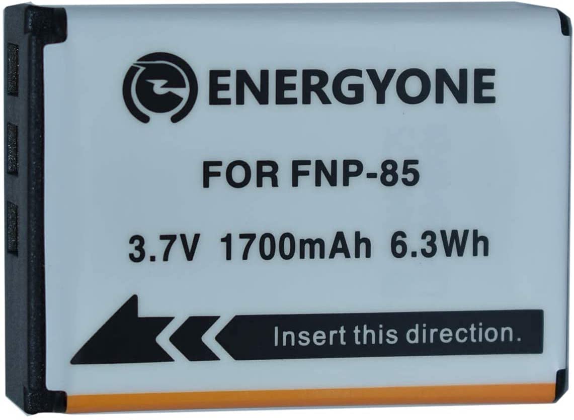 Batería ENERGY ONE NP-85 para Cámara Fuji Negra Compatibilidad Finepix