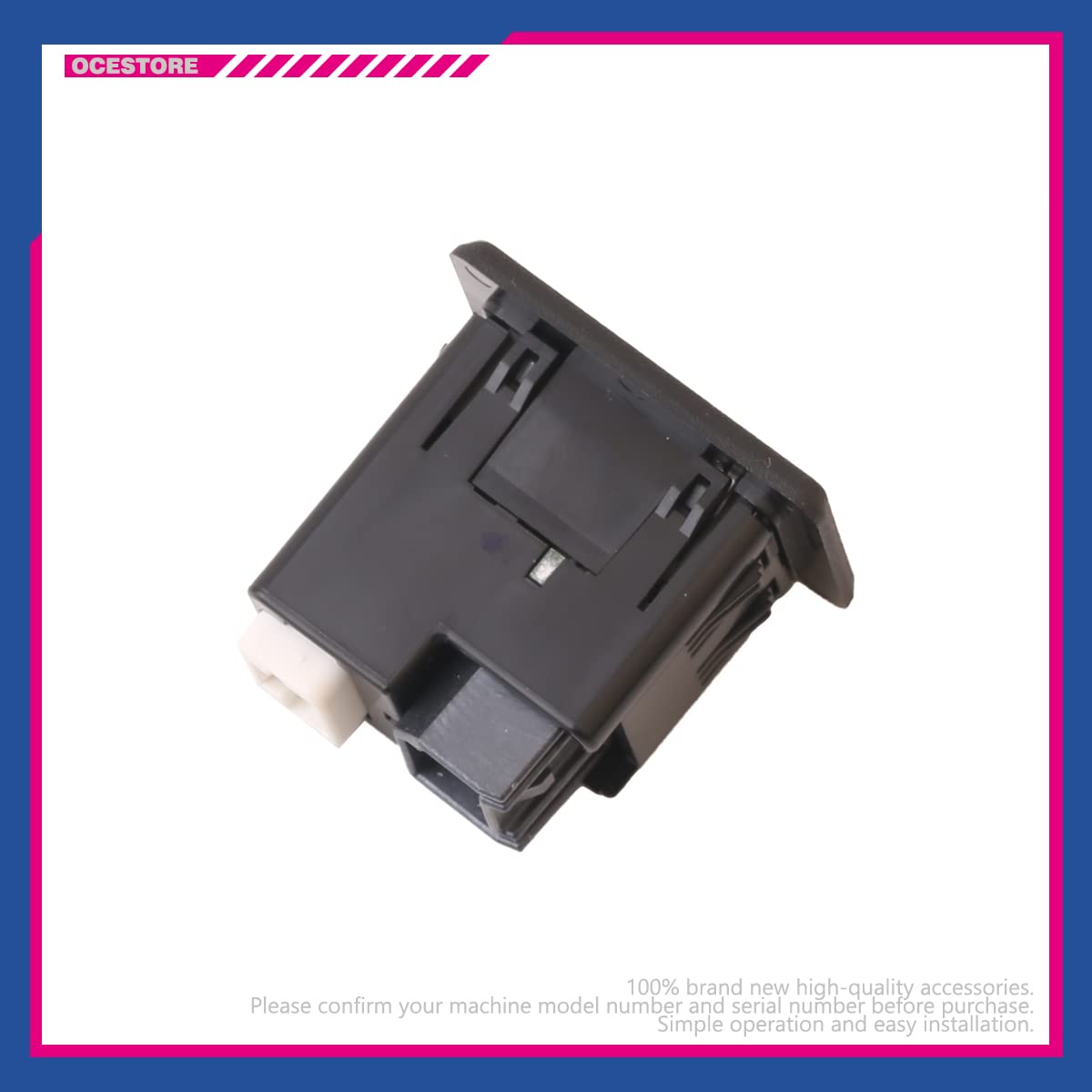 Conector Auxiliar de Audio OCESTORE 28023-4BA0B Compatible con 370Z Altima Rogue Sport Frontier Xterra