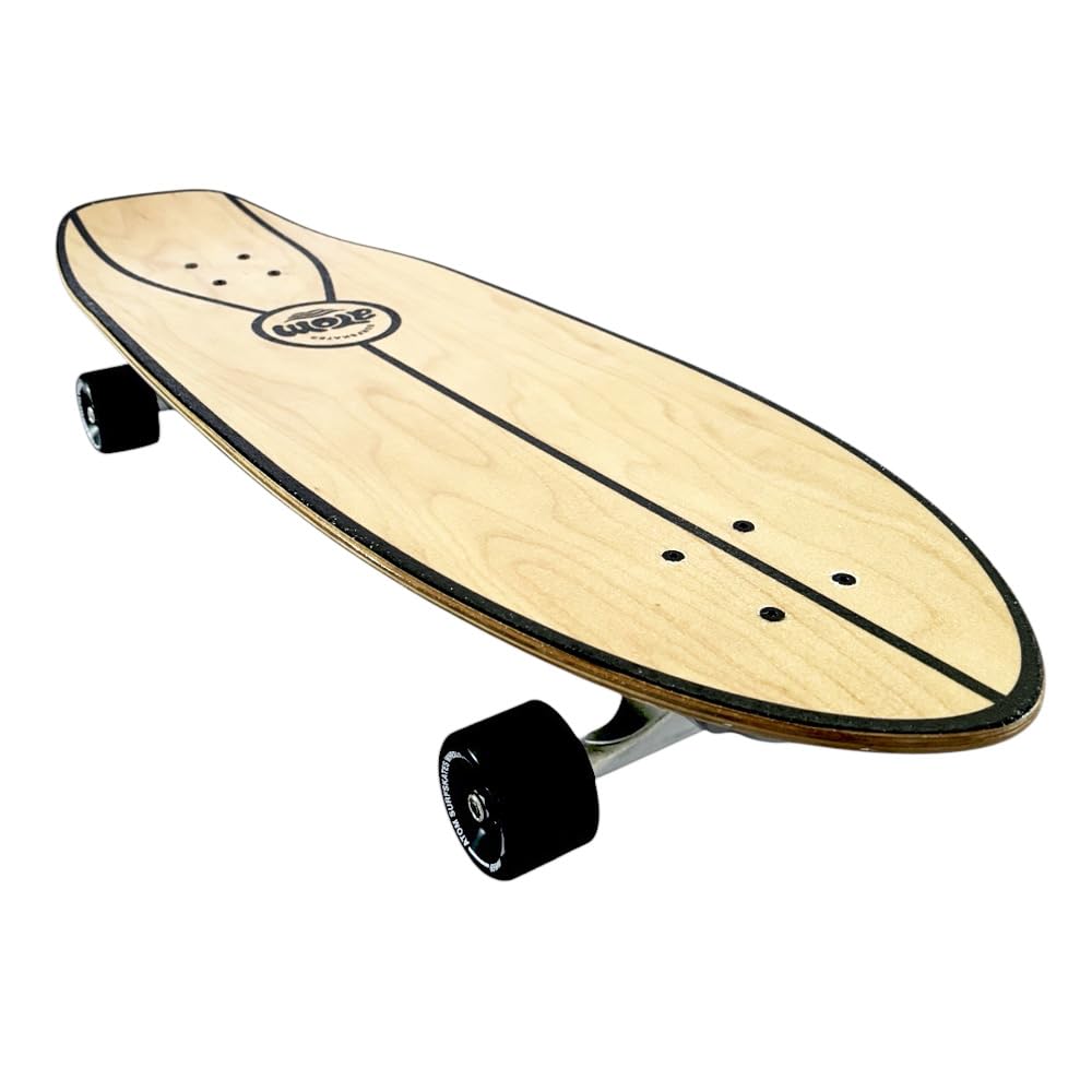 ATOM SURFSKATES Surfskate, Cross Waves 32" Series, Patineta Skeateboard Completo