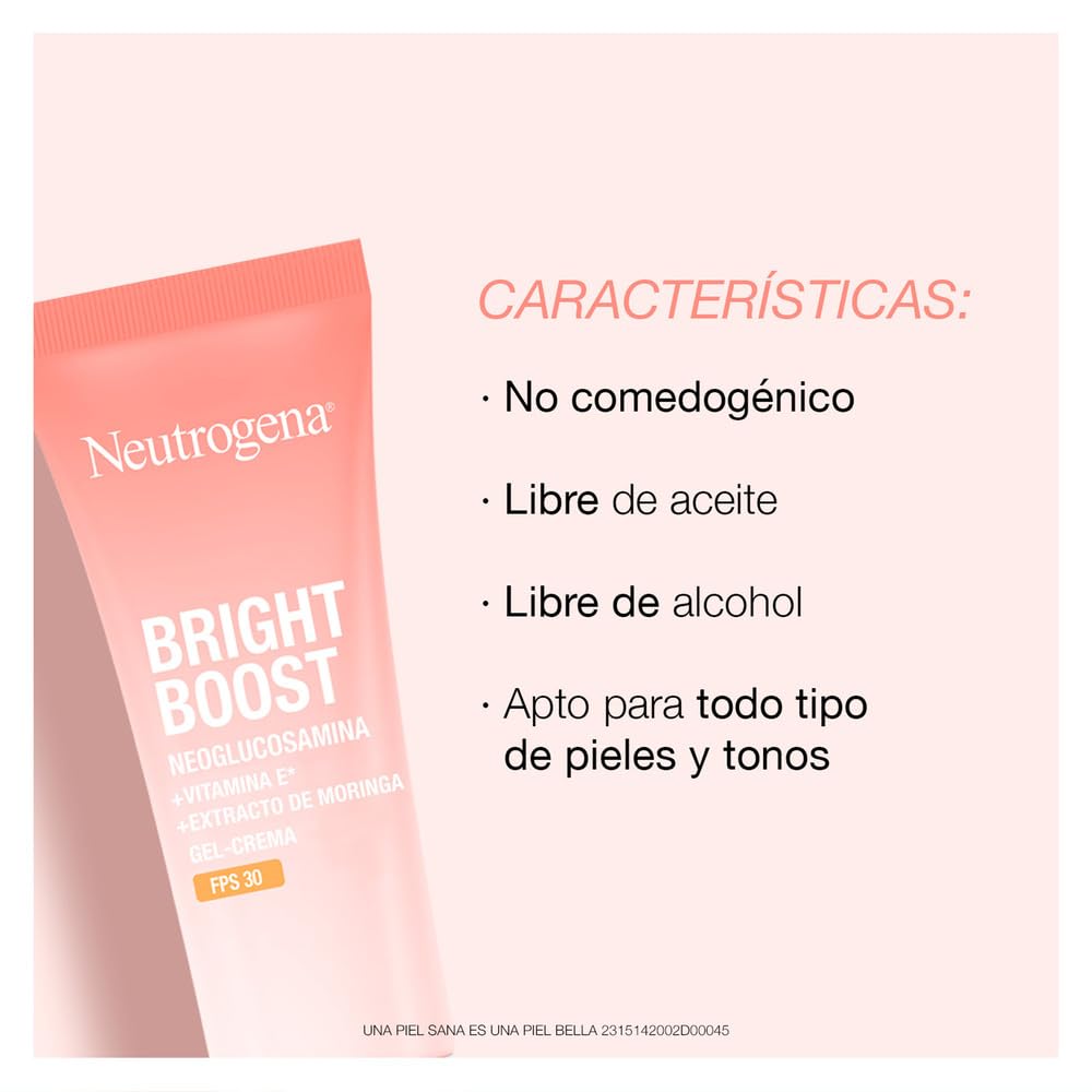 Crema Facial Neutrogena Bright Boost Neoglucosamina FPS30 40 g