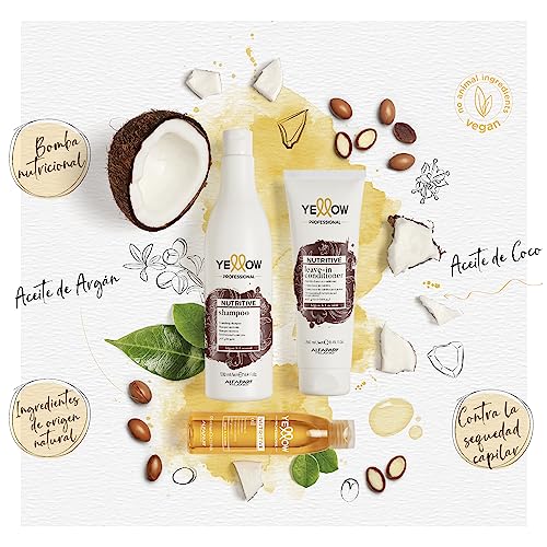 Yellow Nutritive Mask Bomba nutritiva para cabello seco