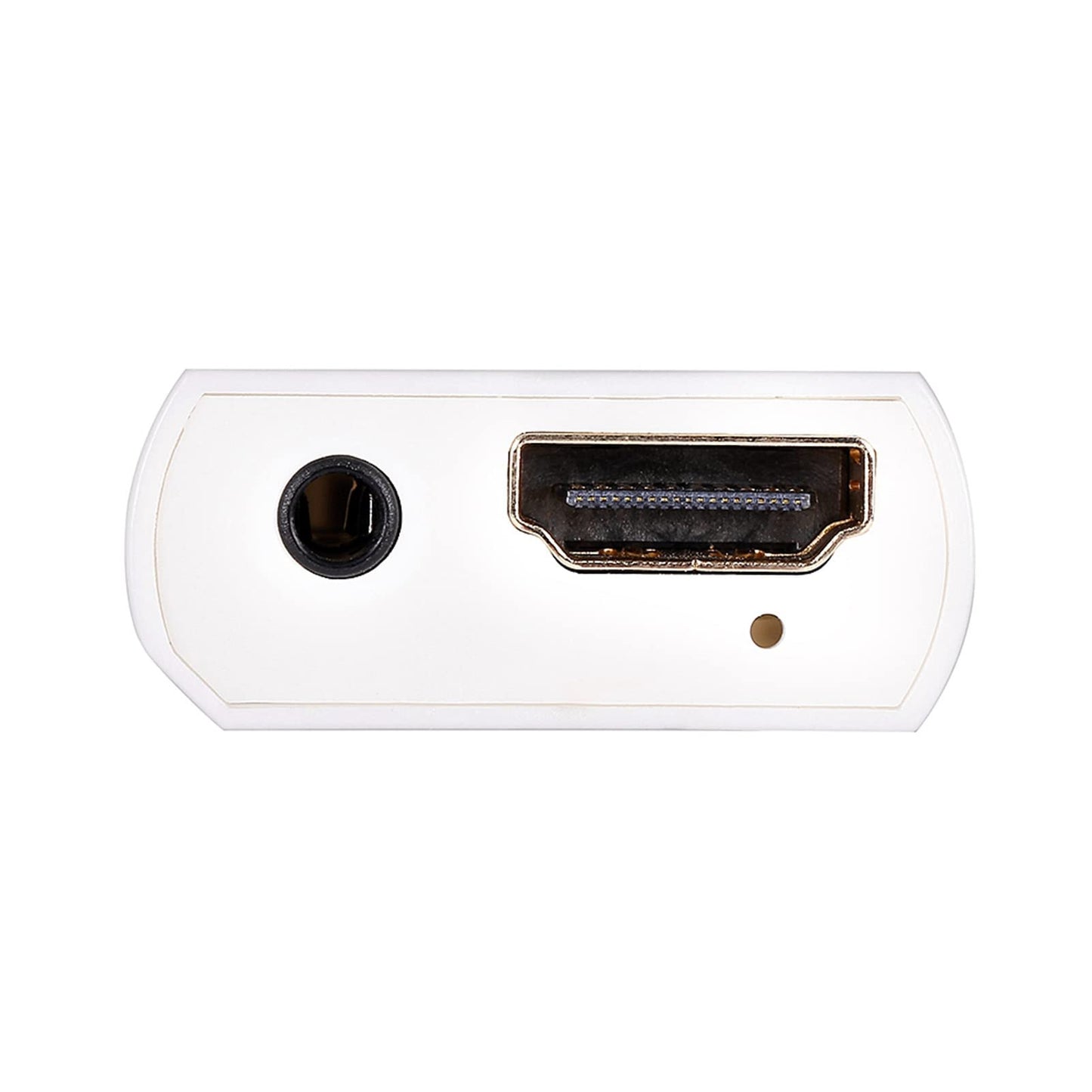 KIKYO Convertidor de Wii a HDMI, Conector de Entrada para Wii AV Multi out Plug x 1 Modo de Salida HDMI Compatible 720P a 60Hz 1080P a 60Hz 1.3 x 2.9 x 0.6in