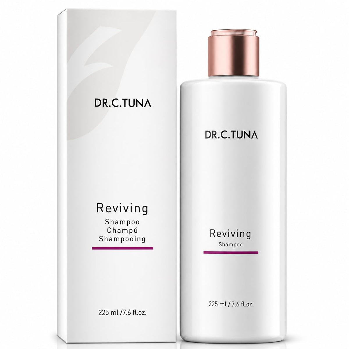 Farmasi Dr C Tuna, Advanced Hair Growth Reviving Hair Shampoo 7.6 fl oz Shampoo Reviving Champú DR. C. TUNA 225ML
