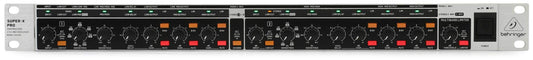 Behringer SUPER-X PRO CX3400 V2 High-Precision Stereo 2-Way/3-Way/Mono 4-Way Crossover with Limiters, Adjustable Time Delays and CD Horn Correction