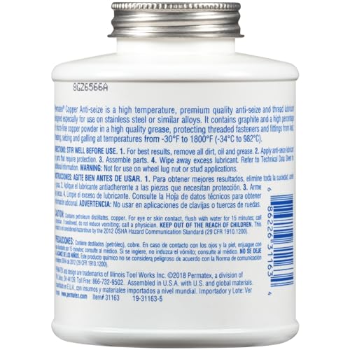Lubricante Antiagarres Permatex Cobre 1 Libra