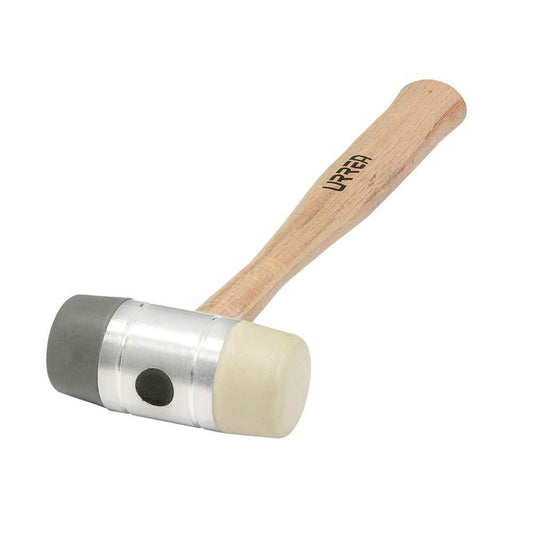 Martillo Urrea 1363 Tapas Plásticas Intercambiables Mango de Madera 13 Oz