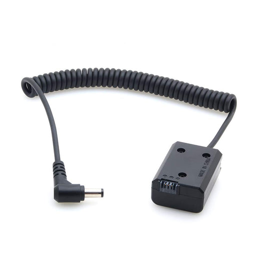 Hersmay Adaptador de cable de alimentación extensible para conector CC a conector de CC decoded CC batería falsa NP-FW50 para cámara Sony A7 A7R A7S II A5100 A6000 A6100 A6300 A6400 A6500 DSC-RX10 II III IV
