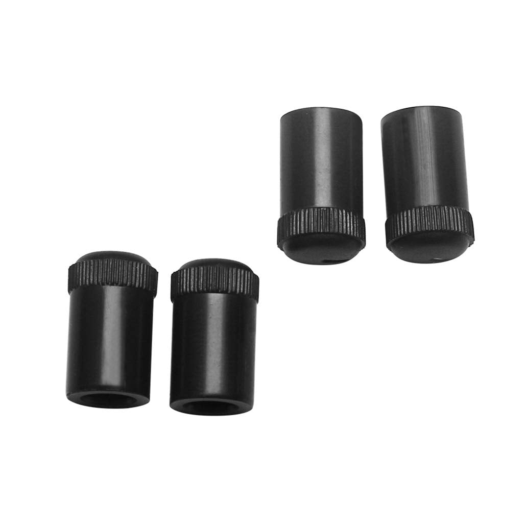 Perillas de Control de Tono para Radio GM Equipment 4PCS Negro