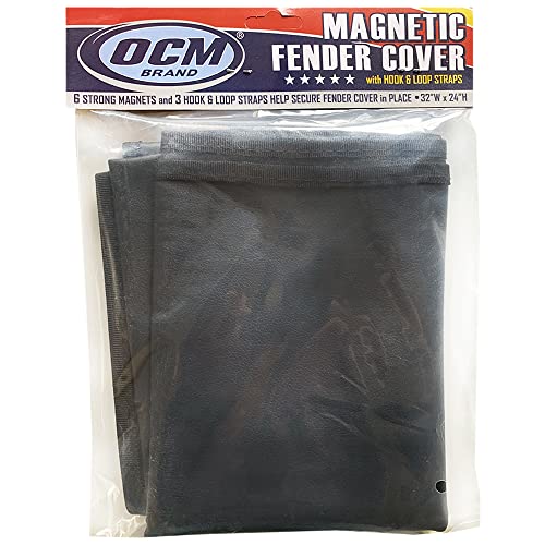 Funda Magnética OCM Negra con 6 Imanes y 3 Correas de Gancho para Mecánico Automotriz