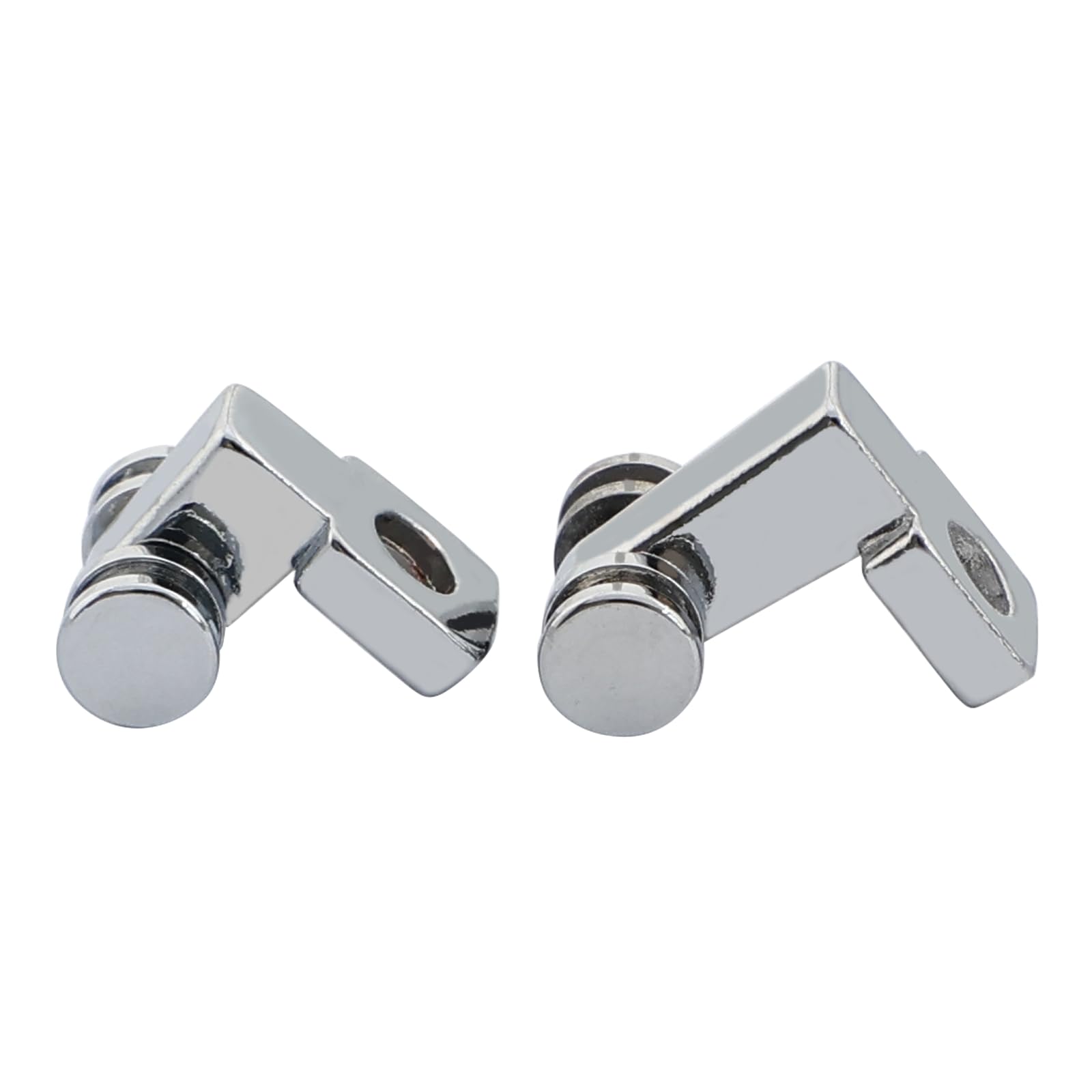 OVSAL 2 PCS Stainless Steel Roller String Retainer for Electric Guitar String Tree String Guide Roller String Trees for Tele Telecaster Start Electric Guitar String Parts Chrome