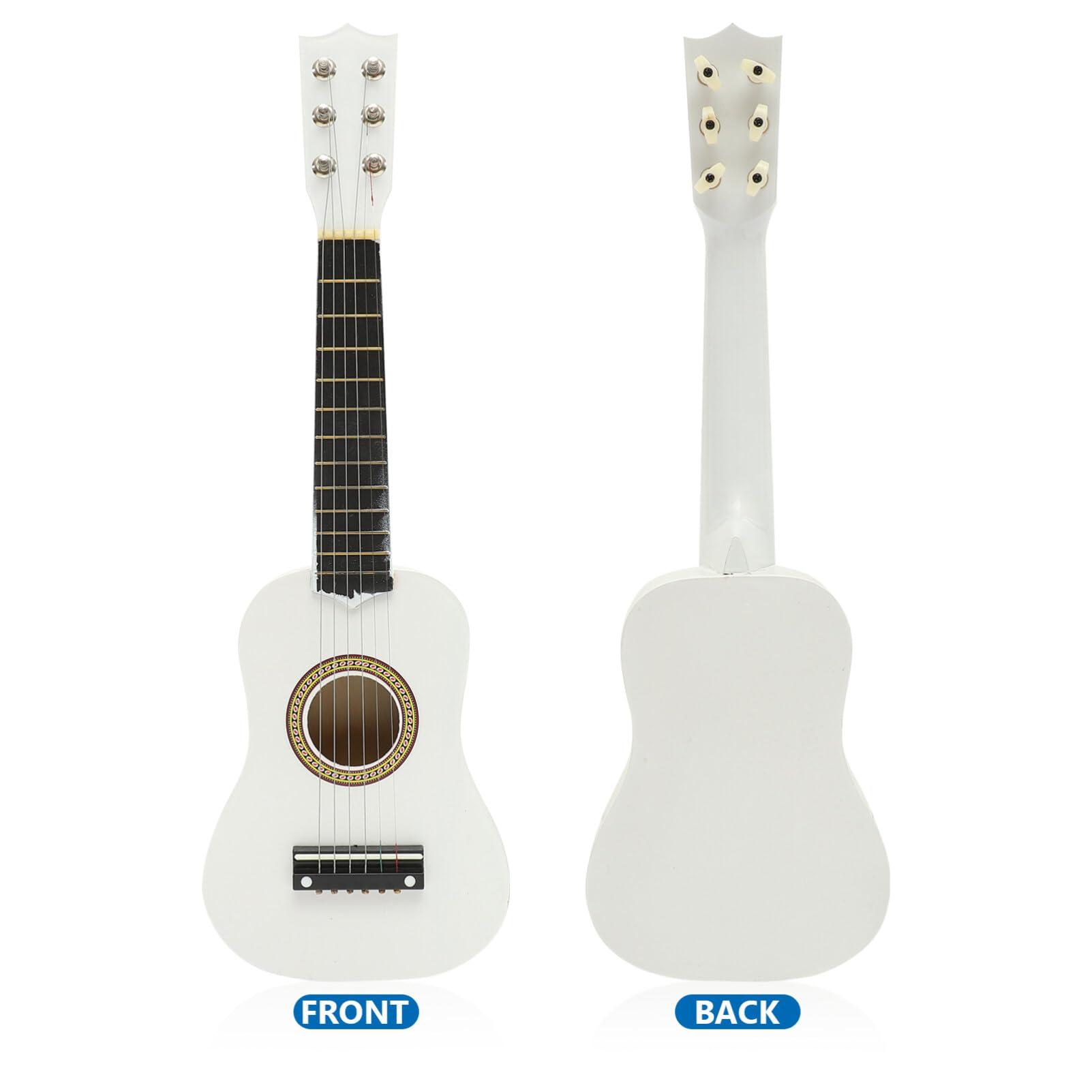 Abaodam Instrumentos Musicales Para Niños Guitarra Para Niños De 3 a 5 Años Modelos Juego Infantil Guitarra Electrica Instrumentos Musicales Ukelele Para Bambú Audio Pequeña Viajar