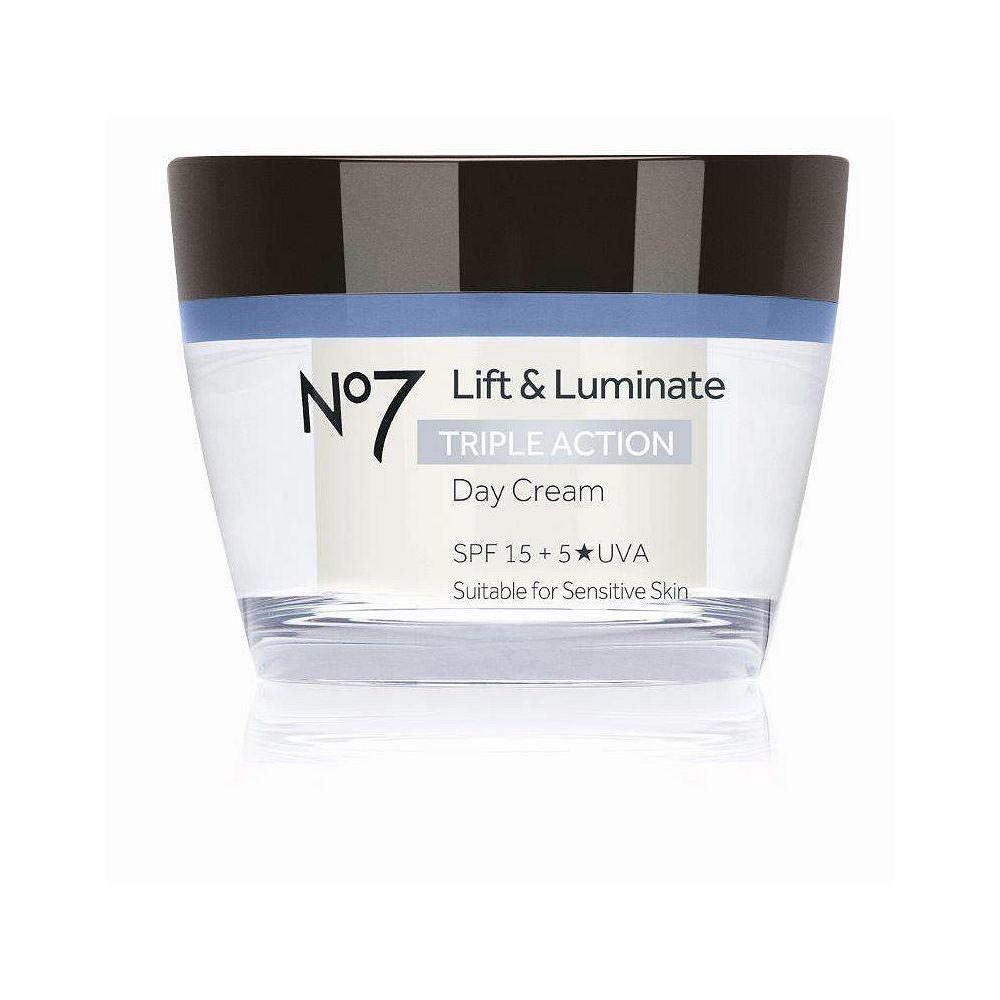 No7 Lift & Luminate TRIPLE ACTION Day Cream SPF15 50ml